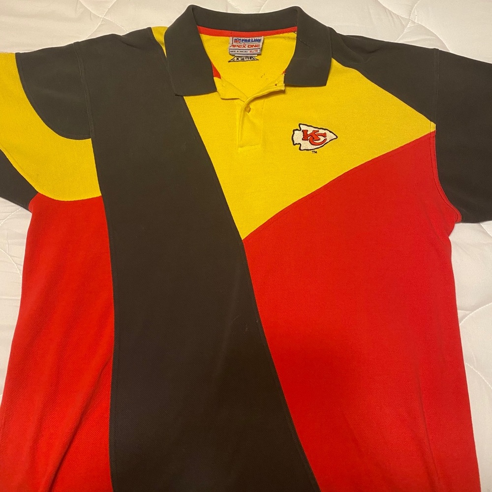Vintage Pro Line Kansas City Chiefs Polo